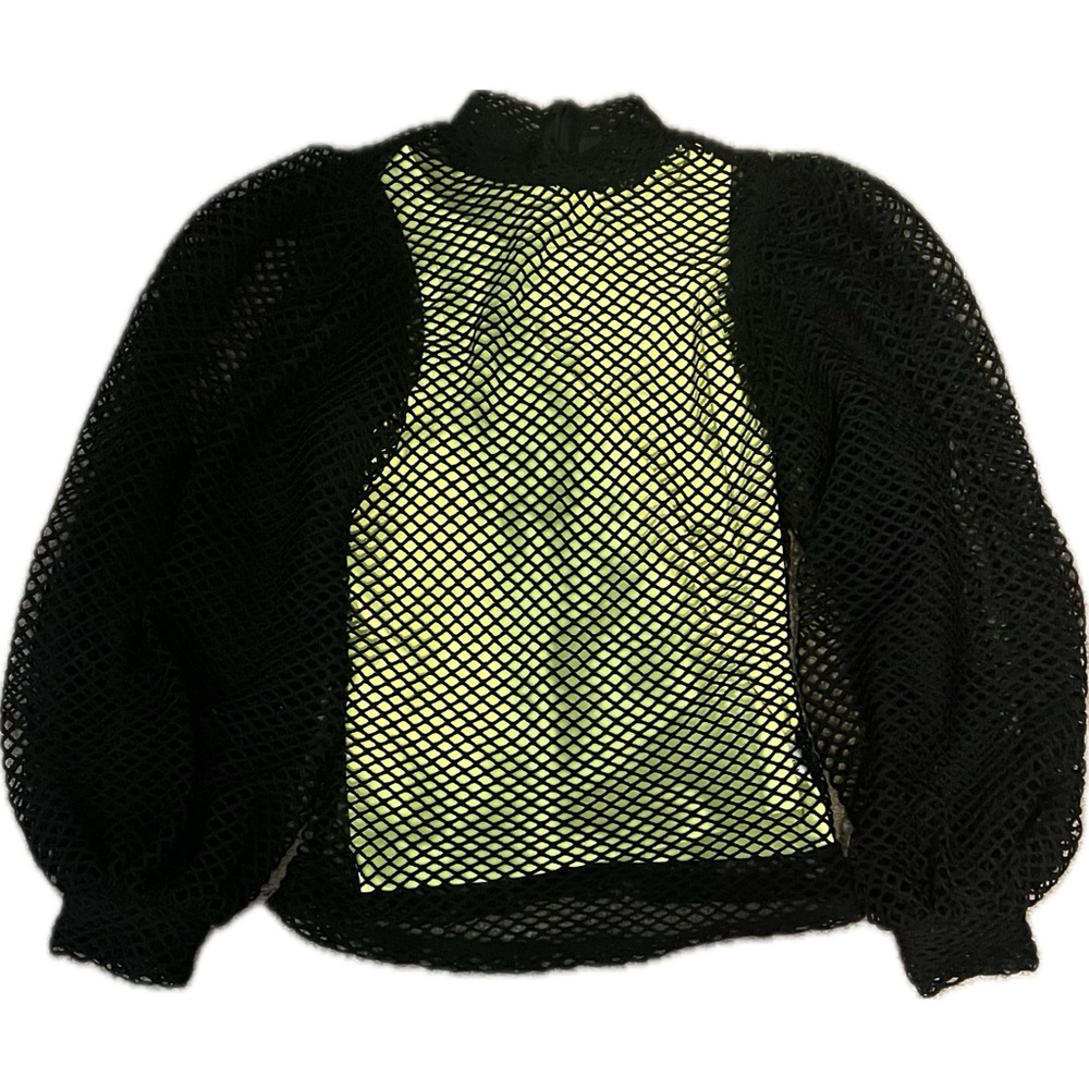 Netted Blouse - Picture 3 of 6